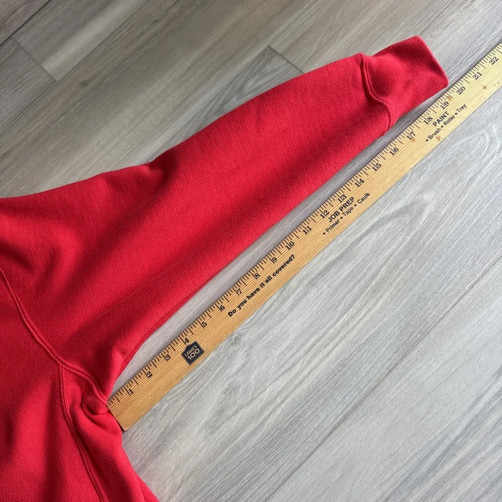 Vintage Champion University Of Maryland Crewneck‎ Sweatshirt Pullover Red Sz M